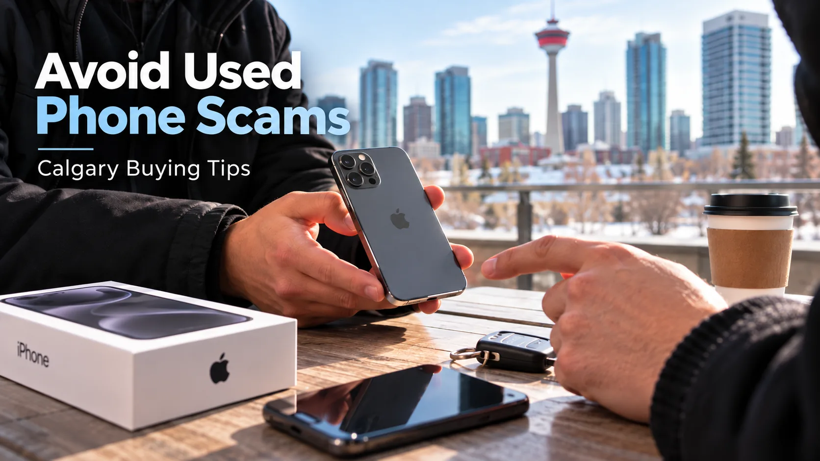 tips to avoid scams while buying used phone in calgary